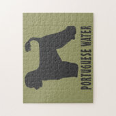 Portuguese Water Dog Legpuzzel (Verticaal)