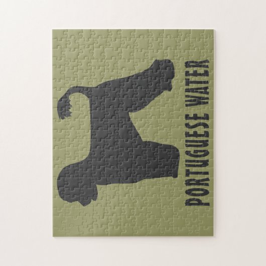 Portuguese Water Dog Legpuzzel (Verticaal)