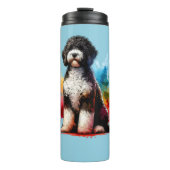 Portuguese Water Dog Thermosbeker (Voorkant)