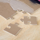 Portuguese Water Dog Valentine's Day Beach Hearts Legpuzzel (Zijkant)