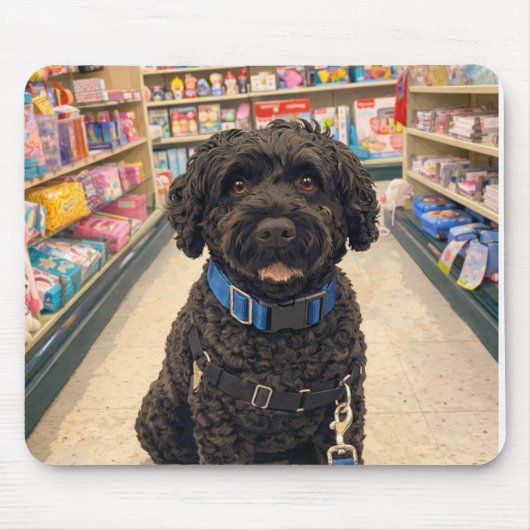 Portuguese Water Dogs Anime Anemi Mousepad Muismat (Voorkant)