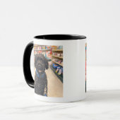 Portuguese Water Dogs Anime Coffee Mug Mok (Voorkant links)