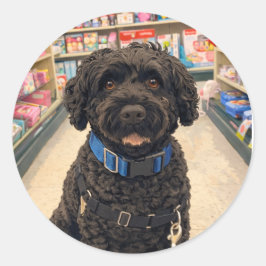 Portuguese Water Dogs Cute Anime Sticker