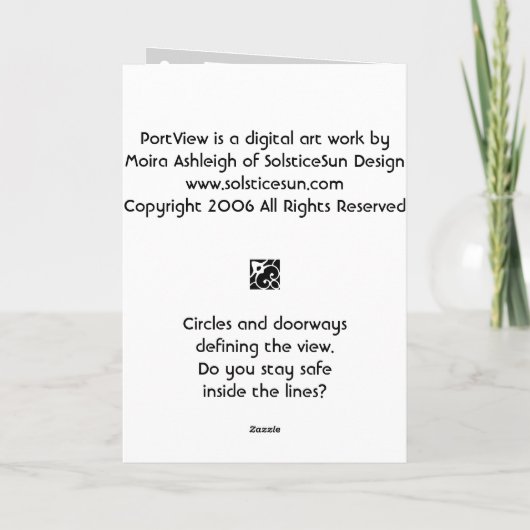 PortView Kaart (Achterkant)