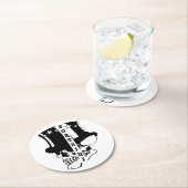 Portzini Skull Untersetzer Ronde Kartonnen Onderzetter (Insitu)