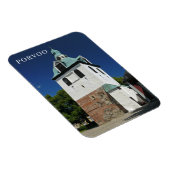 Porvoo Kathedraal Bell Tower uitzicht koelkastmagn Magneet (Rechterzijde)