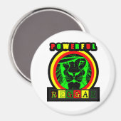 Porwerful Reggae  Magneet (Voorkant / Achterkant)