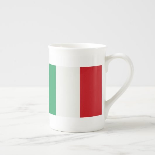 Porzellantasse Italien Fahne Porselein Kop (Rechts)