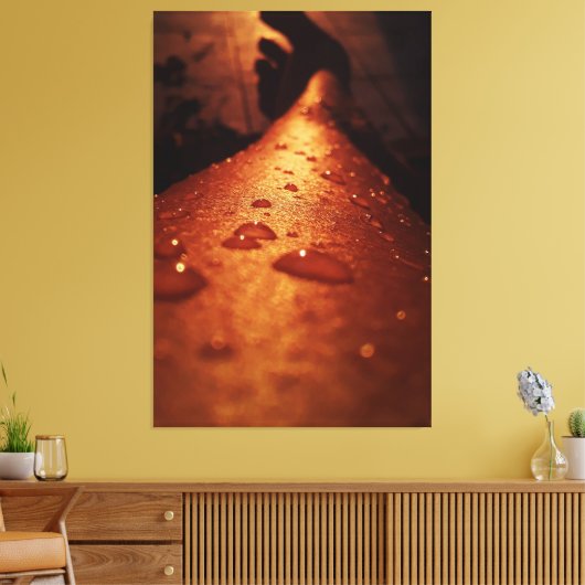 Pós-chuva Canvas Afdruk (Insitu (Woonkamer))