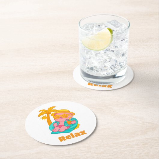 Posa vasos ronde kartonnen onderzetter (Insitu)