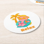 Posa vasos ronde kartonnen onderzetter (Gebogen)