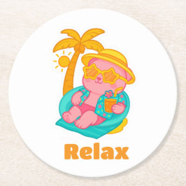 Posa vasos ronde kartonnen onderzetter