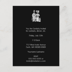 Posada Calavera Couple Kaart