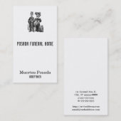 Posada Skeleton Couple Visitekaartje (Voorkant / Achterkant)