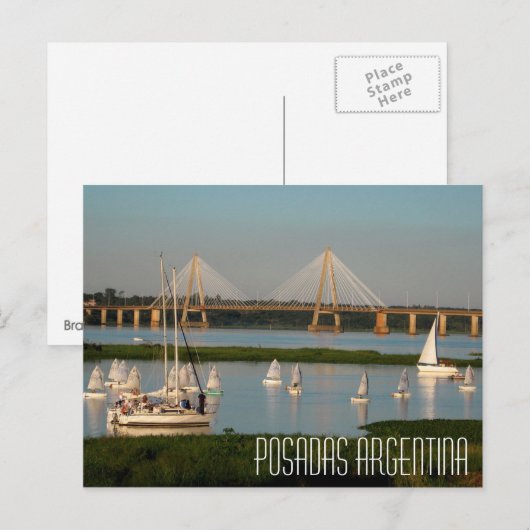 Posadas Argentina Briefkaart (Voorkant / Achterkant)