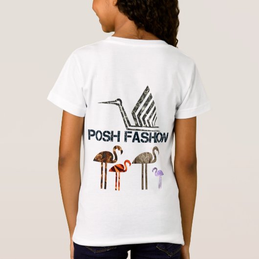 posante mode t-shirt (Achterkant)