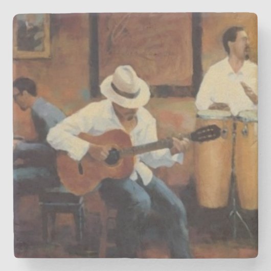 Posavaso banda stenen onderzetter (Voorkant)