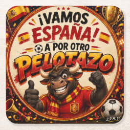 Posavaso vamos España Kartonnen Onderzetters