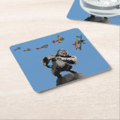 Posavasos Cuadrado De Papel King Kartonnen Onderzetters (Schuin)