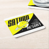 Posavasos de cartón con diseño espacial kartonnen onderzetters (Schuin)