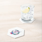 Posavasos de cartón Delantal — Marca con sabor Kartonnen Onderzetters (Insitu)