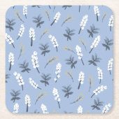 Posavasos Flor de espuela de caballero Kartonnen Onderzetters (Voorkant)