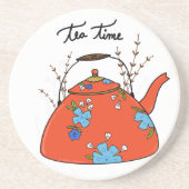 Posavasos-theetijd Zandsteen Onderzetter (Voorkant)