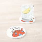 Posavasos-theetijd Zandsteen Onderzetter (Zijkant)