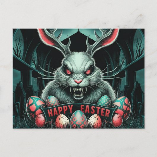 Poscards Happy Easter 12 Briefkaart (Voorkant)
