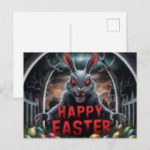Poscards Happy Easter Briefkaart (Voorkant / Achterkant)