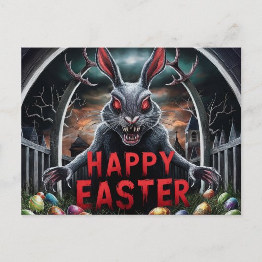 Poscards Happy Easter Briefkaart (Voorkant)