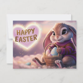 Poscards Happy Easter Lapin 03 Briefkaart