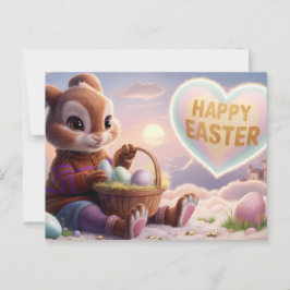 Poscards Happy Easter Lapin 10 Briefkaart