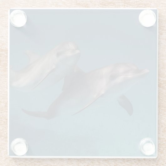 Pose afspelen glazen onderzetter (Achterkant)