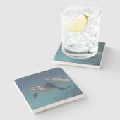 Pose afspelen stenen onderzetter (Zijkant)