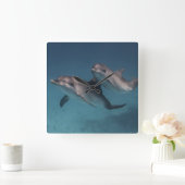 Pose afspelen vierkante klok (Huis)