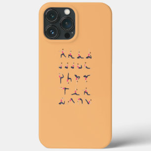 Pose Set Beste Yoga-achterprint Case-Mate iPhone Case