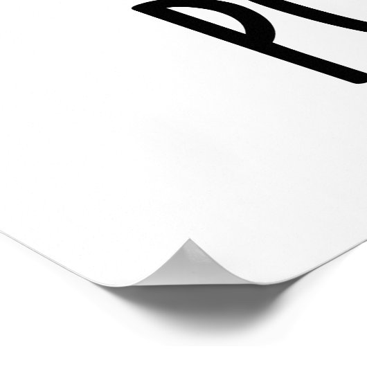 Pose-tato Funny Potato Pun Poster (Hoek)