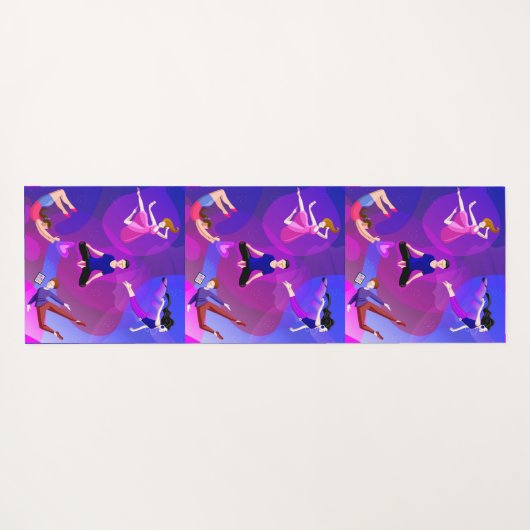 Pose Yogamat (Achterkant (horizontaal))