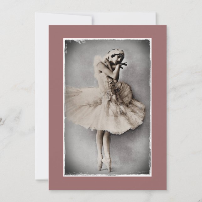 Posed en Pointe (Voorkant)