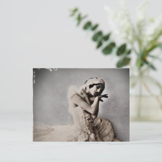 Posed en Pointe Briefkaart (Staand voorkant)