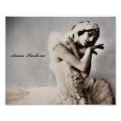 Posed en Pointe Foto Afdruk (Voorkant)