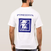 Poseidon baseball T T-shirt (Achterkant)