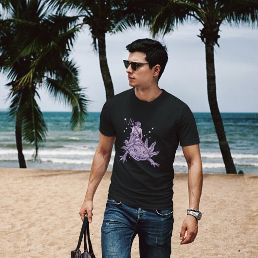 Poseidon bij Axolotl T-shirt