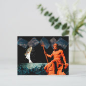 Poseidon Briefkaart (Staand voorkant)