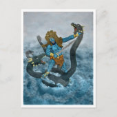 Poseidon Briefkaart (Voorkant)