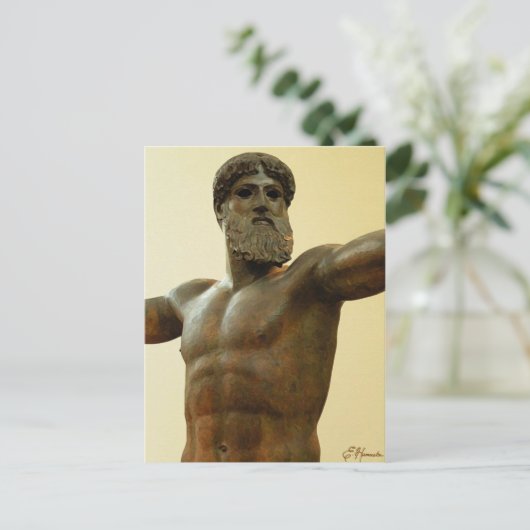 Poseidon Briefkaart (Staand voorkant)