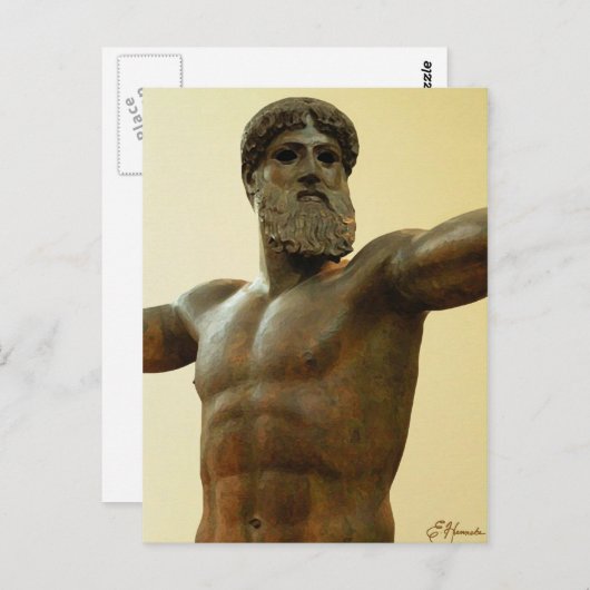 Poseidon Briefkaart (Voorkant / Achterkant)