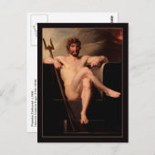 Poseidon Enthroned door Heinrich Fuger Briefkaart (Voorkant / Achterkant)