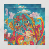 Poseidon Feestdagenkaart (Voorkant / Achterkant)